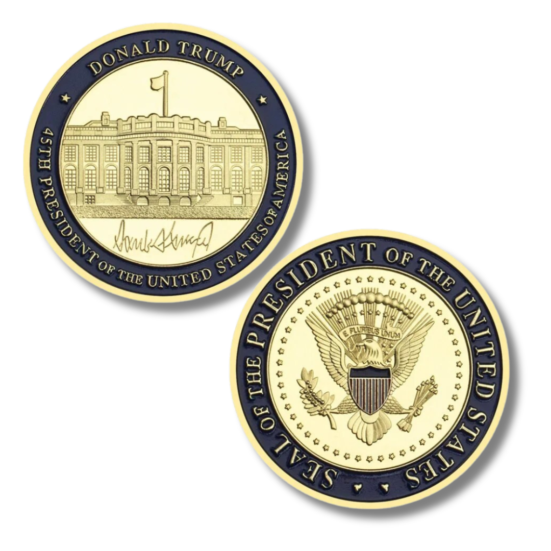 45th President Donald Trump Commemorative Coin (Limited Edition)