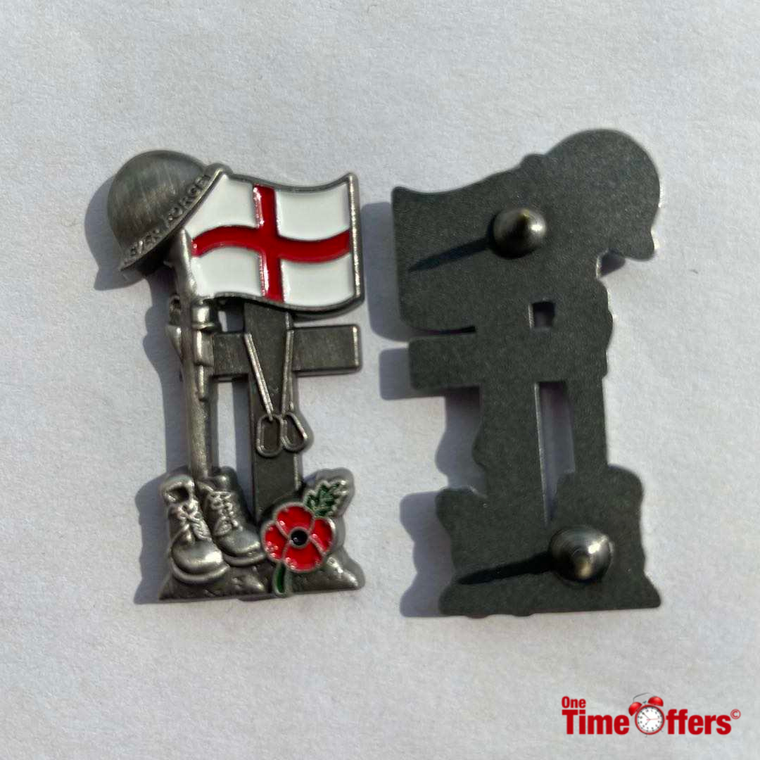 England Fallen Heroes Commemorative Pin