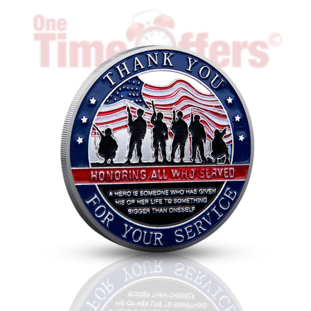 US Military Veteran Commemorative Coin