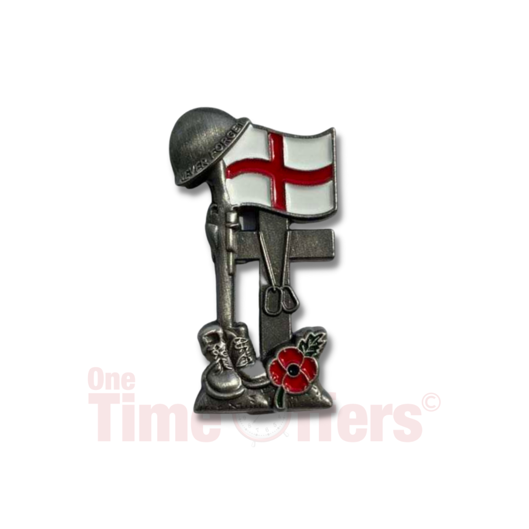 England Fallen Heroes Commemorative Pin