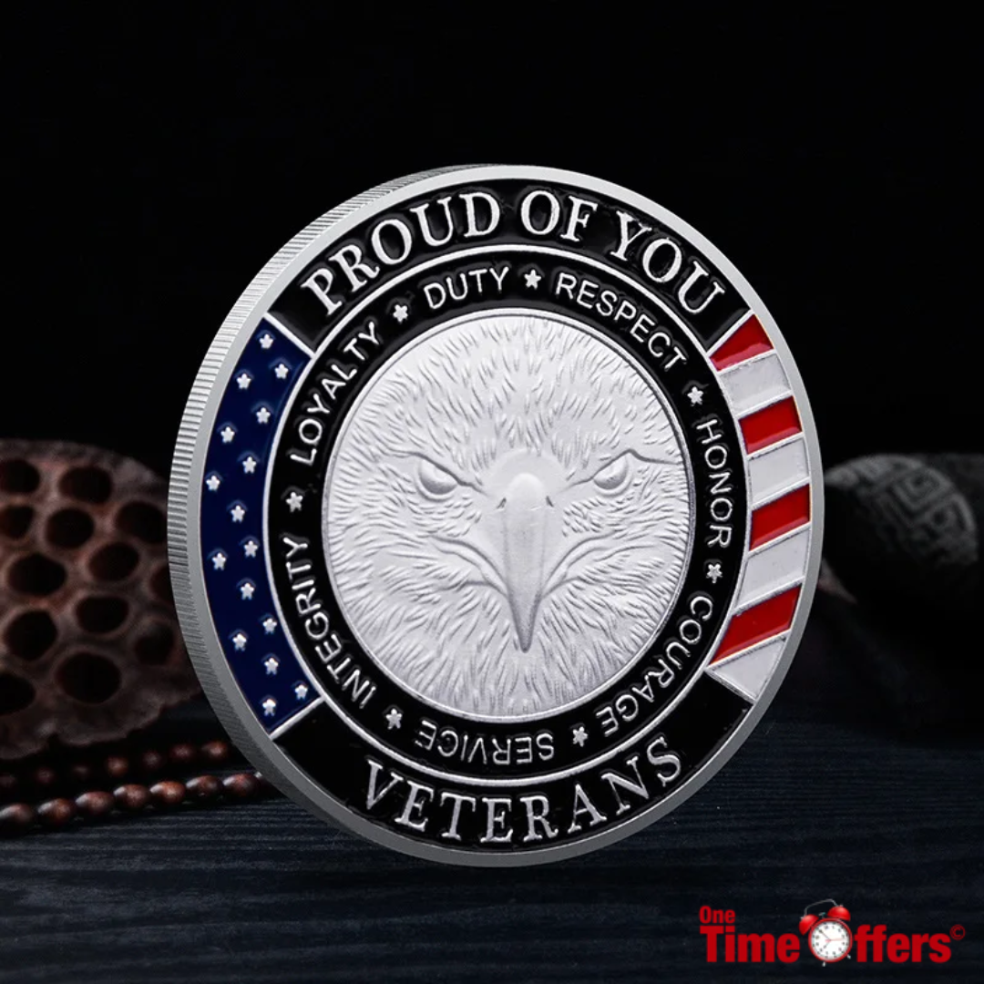 US Military Veteran Commemorative Coin