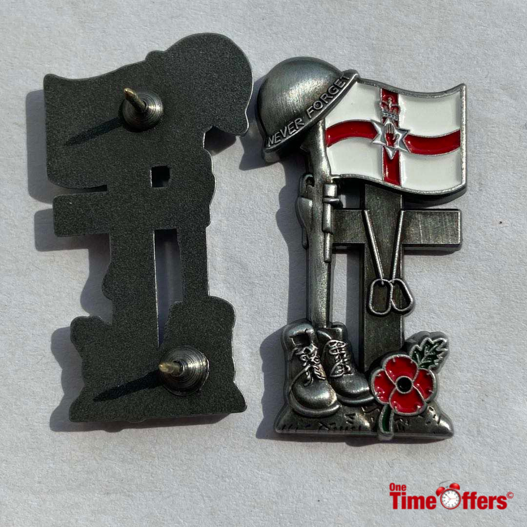 Northern Ireland Fallen Heroes Commemorative Pin