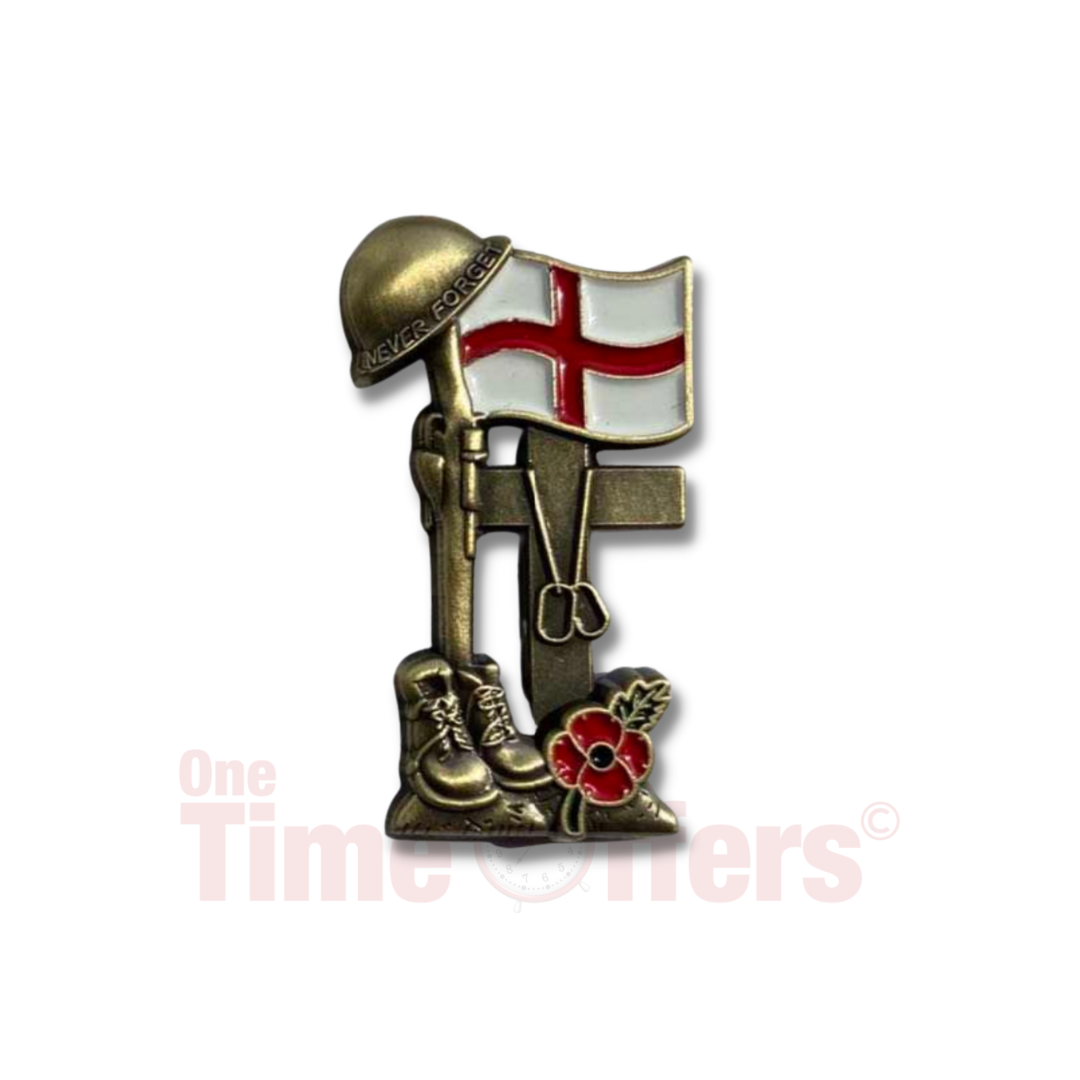 England Fallen Heroes Commemorative Pin