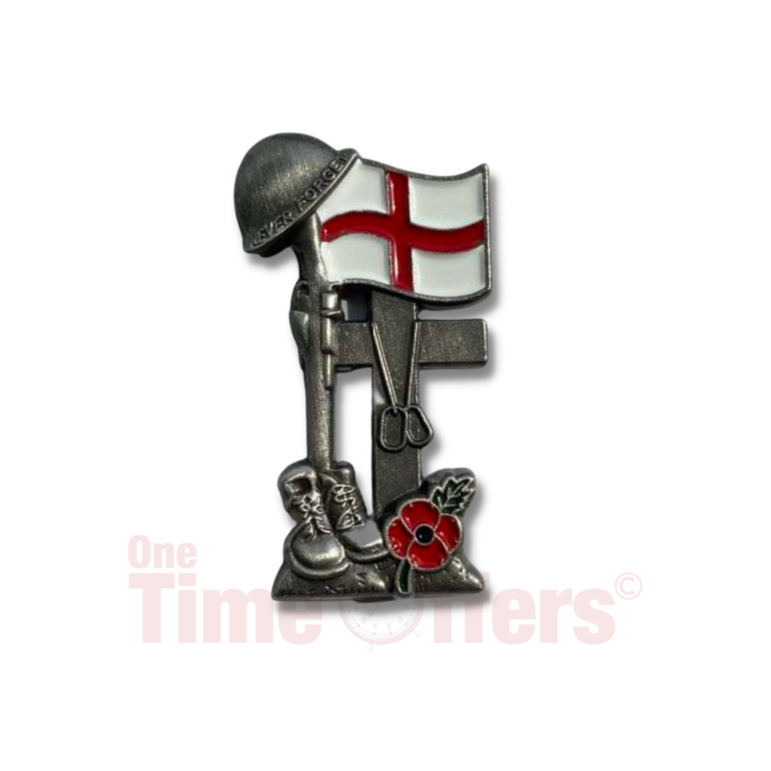 England Fallen Heroes Commemorative Pin