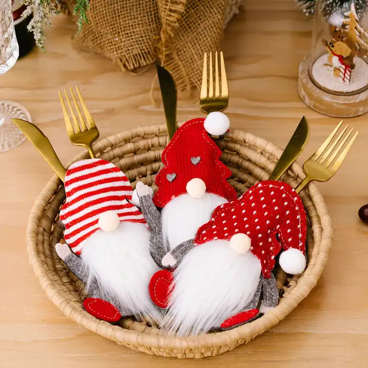 WhimsyGnomes™️ Table Utensil Pouch (Set of 6)