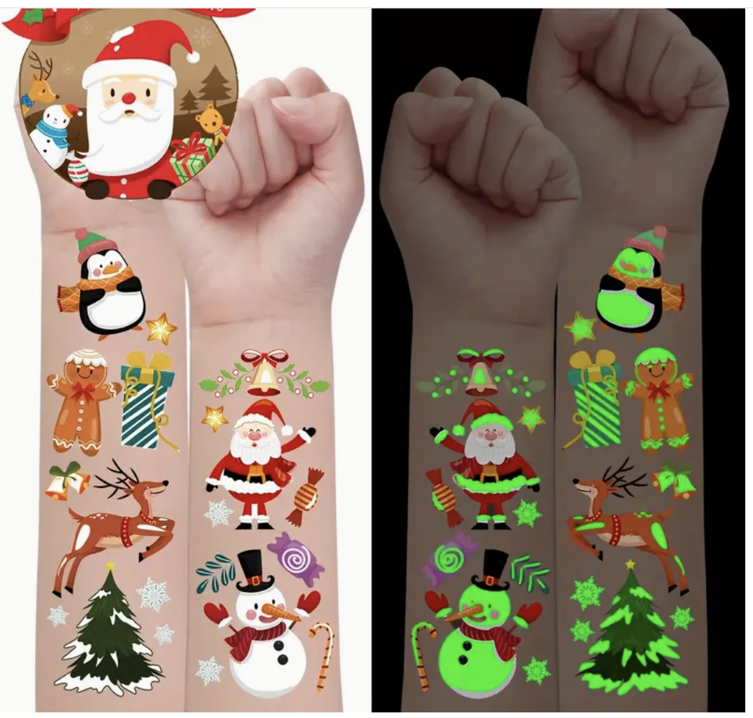 FestiveGlow™️ Christmas Tattoos