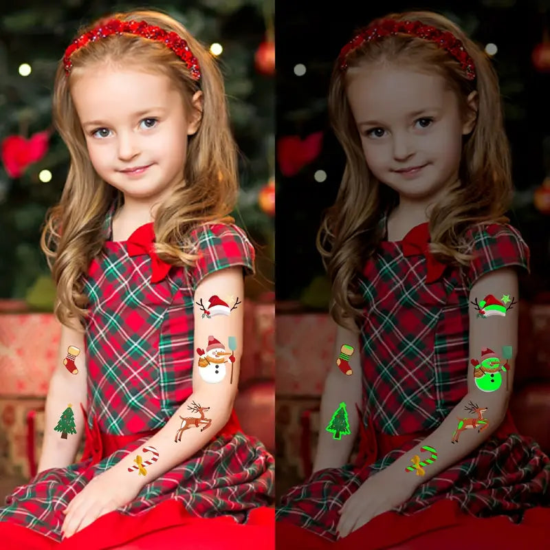 FestiveGlow™️ Christmas Tattoos