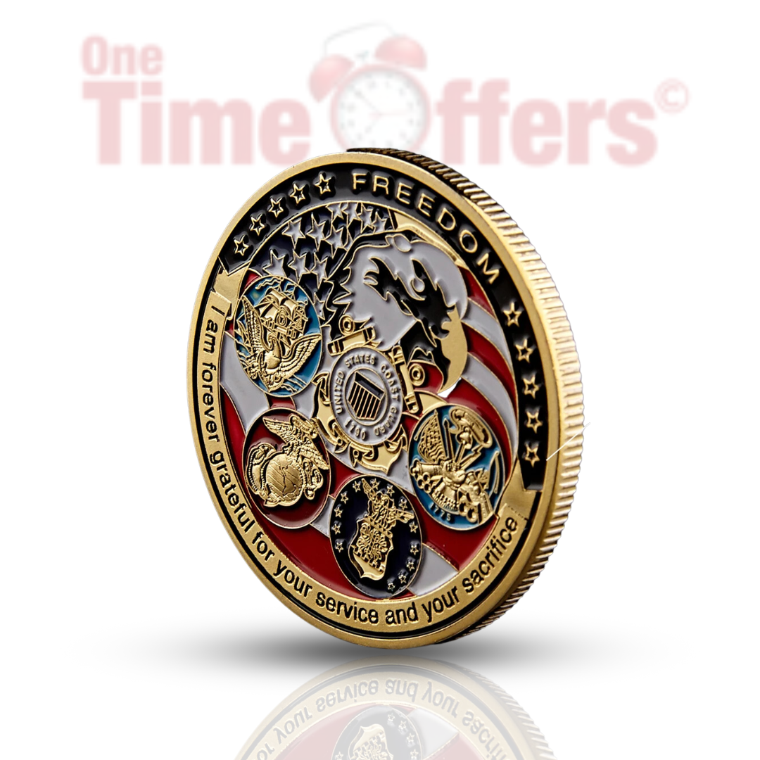 US Military Branches Commemorative Coin