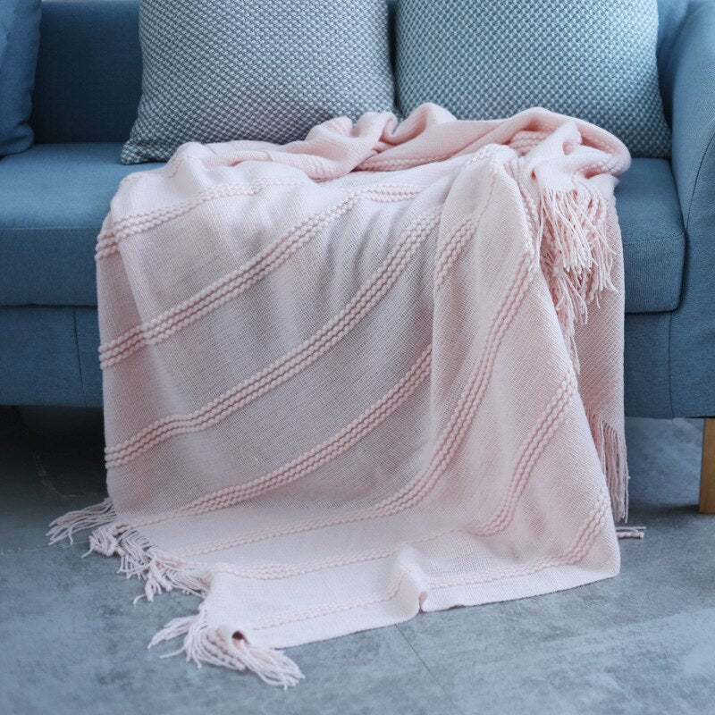 Soft Travel Thread Blanket