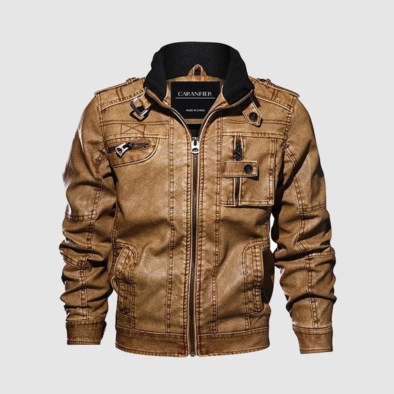 Caranfier Premium Leather Jacket