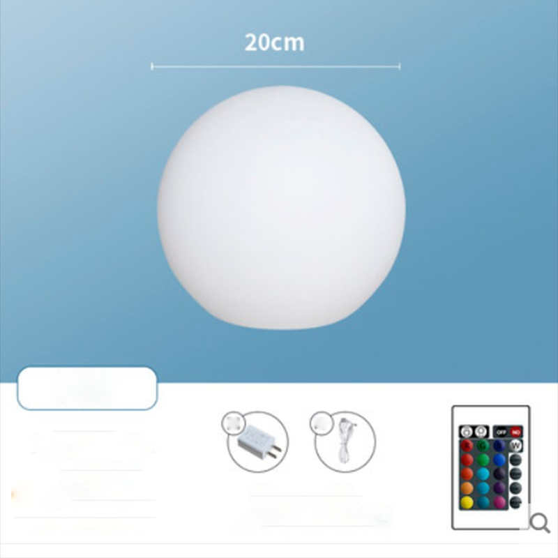 Rechargeable LED Moon Light Ball