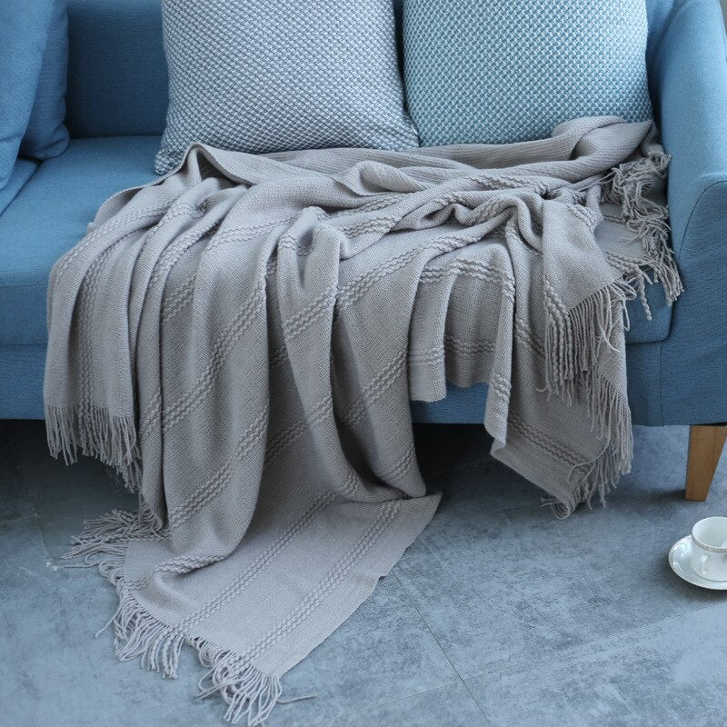 Soft Travel Thread Blanket