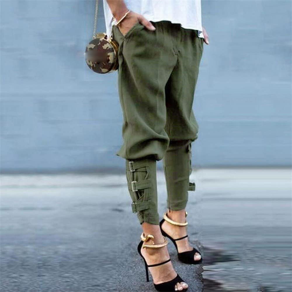 Buckled Calf Pants