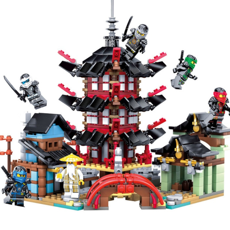 Ninja Academy Building Blocks Set