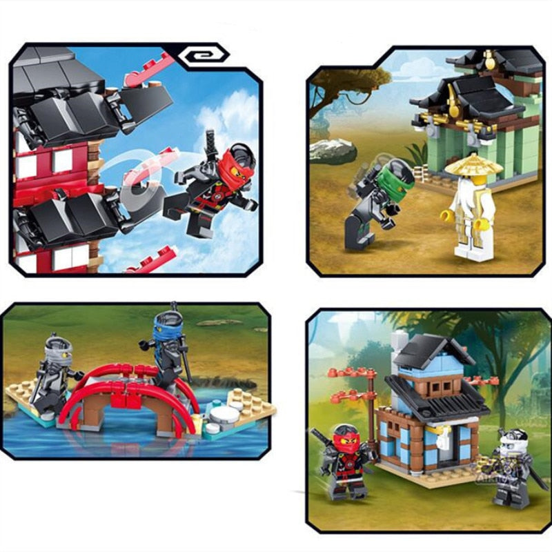 Ninja Academy Building Blocks Set