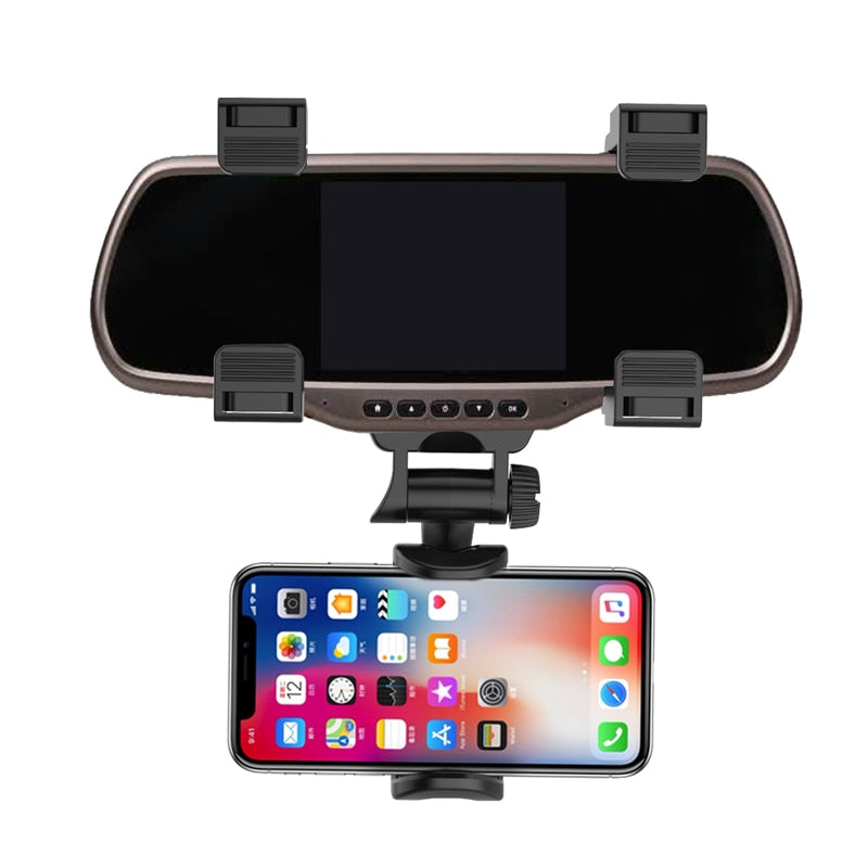 Flexwivel™ Rearview Mirror Phone Holder