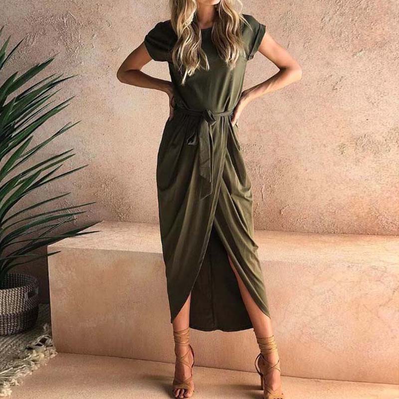 Harper Slit Dress