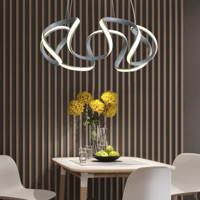 Modern Curve LED Chandelier