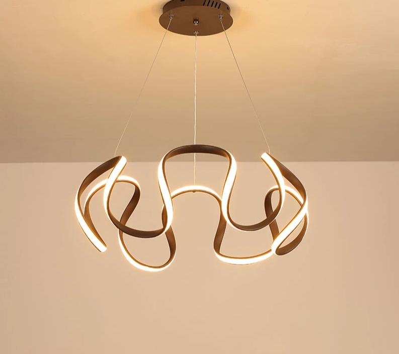 Modern Curve LED Chandelier