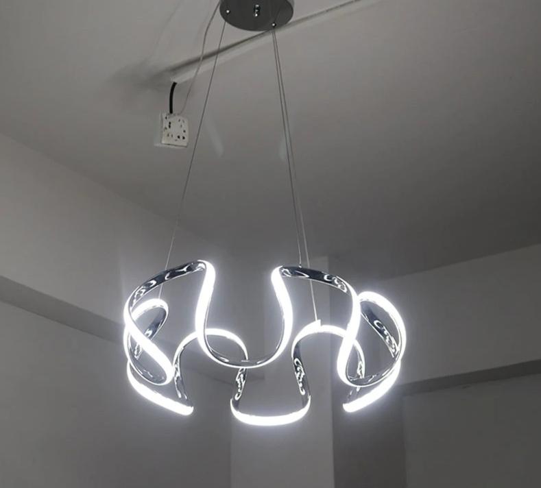 Modern Curve LED Chandelier