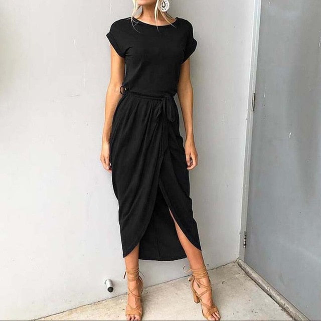 Harper Slit Dress