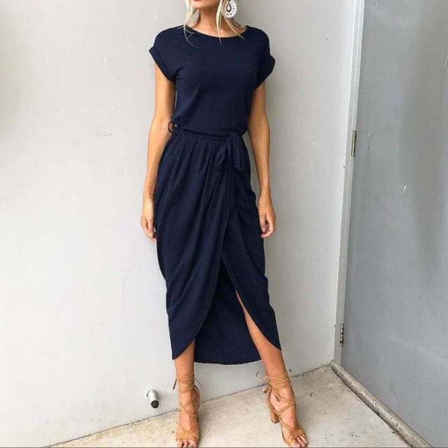 Harper Slit Dress