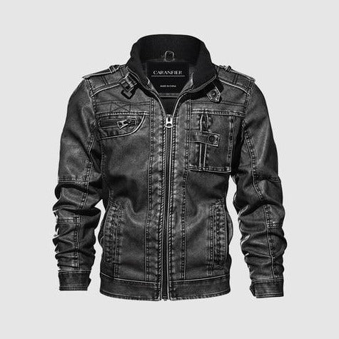 Caranfier Premium Leather Jacket