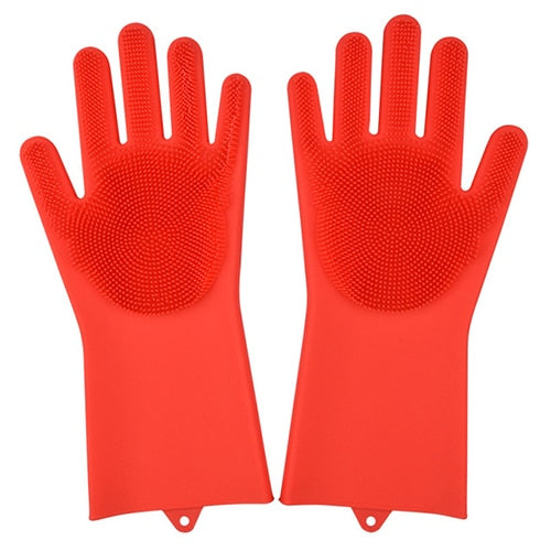 Dish Washing Silicone Gloves