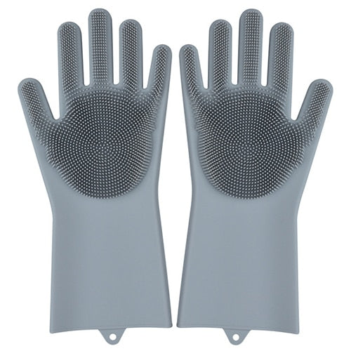 Dish Washing Silicone Gloves