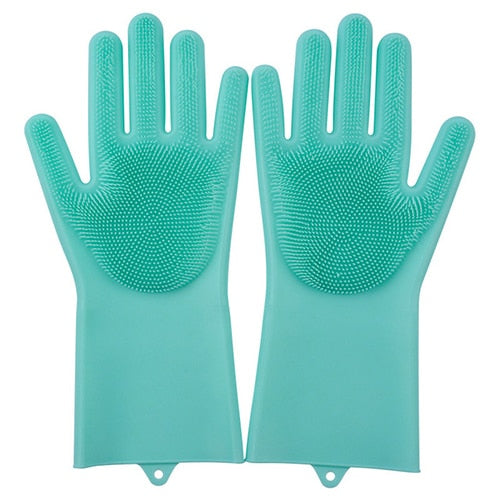 Dish Washing Silicone Gloves