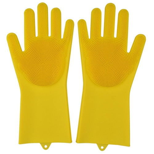 Dish Washing Silicone Gloves