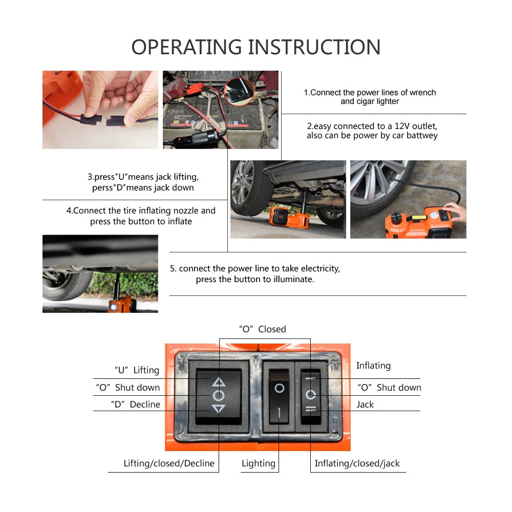 RoadReady™ 3-In-1 Emergency Car Kit