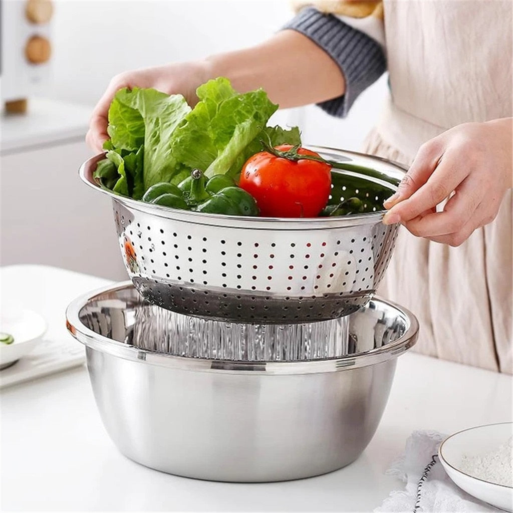 All-In-One Stainless Steel Basin